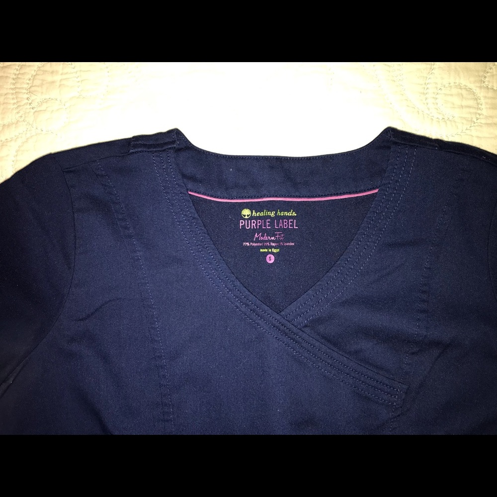 Purple Label Scrub Top - Picture 2 of 3